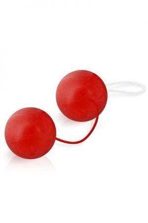 ORGASM BALLS-BALLES LATEX ROUGES