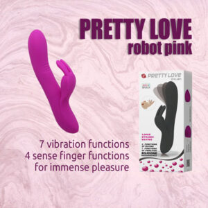 pretty love robot pink