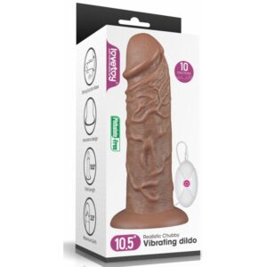 Realistic King-SIzed Vibrator With 26 Cm Remote Control
